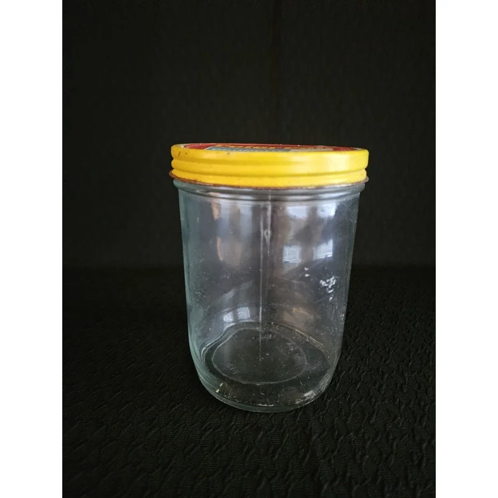Vintage 1970s Peter Pan Crunchy Peanut Butter Jar‎